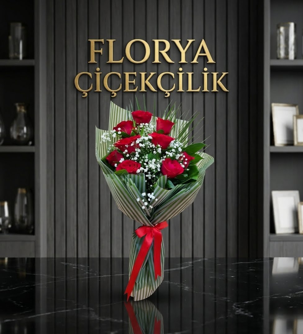 Aşkın Tutkusu Kırmızı Gül Buketi