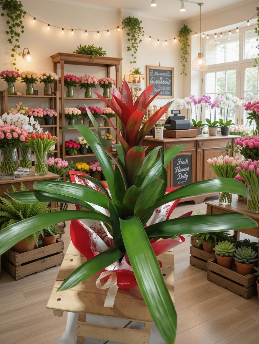 Kızılın Büyüsü: Kırmızı Guzmania Yerli